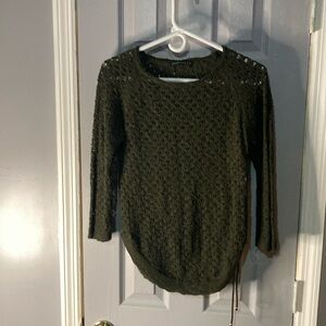 Slightly worn ladies knitted sweater